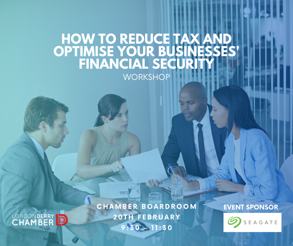 How to Reduce Tax and Optimise your Businesses' Financial Security