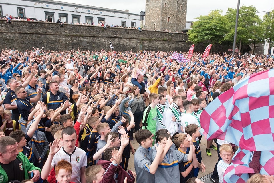 Foyle Cup previous parade