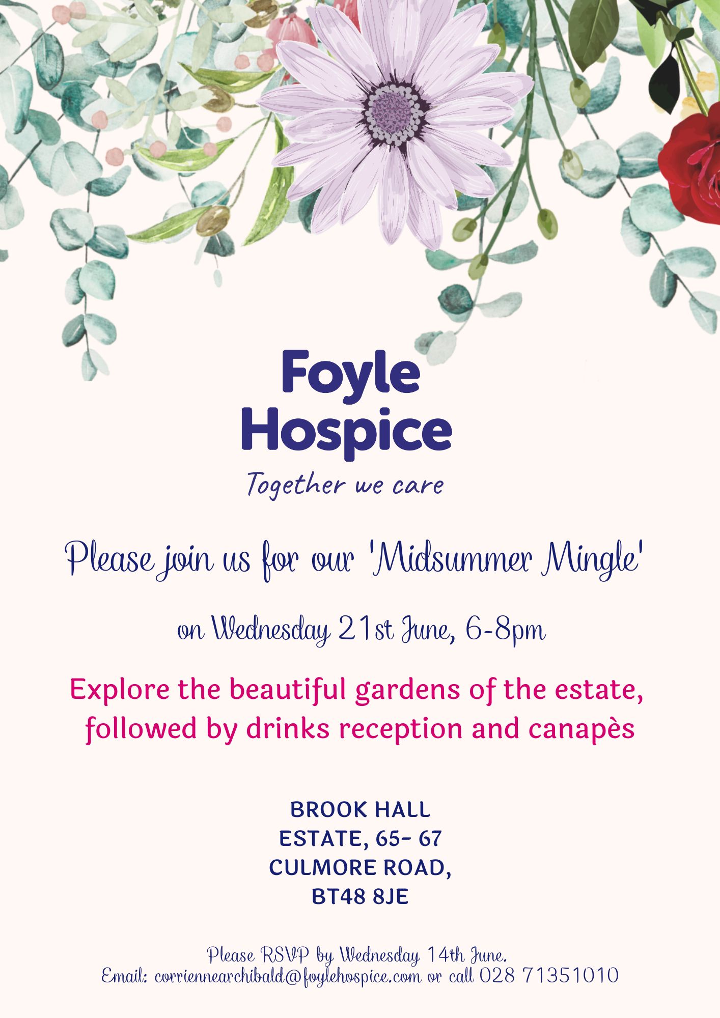 Foyle Hospice Midsummer Mingle